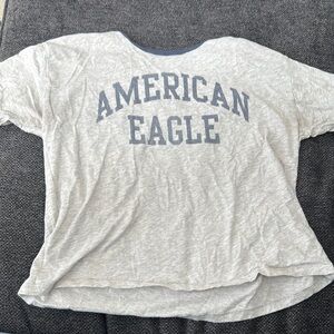 American Eagle Outfitters Gray Tee